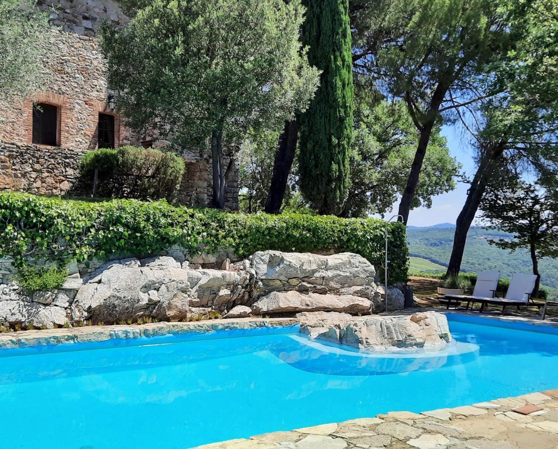 Borgo Livernano - Farmhouse With Pool Radda in Chianti Eksteriør bilde