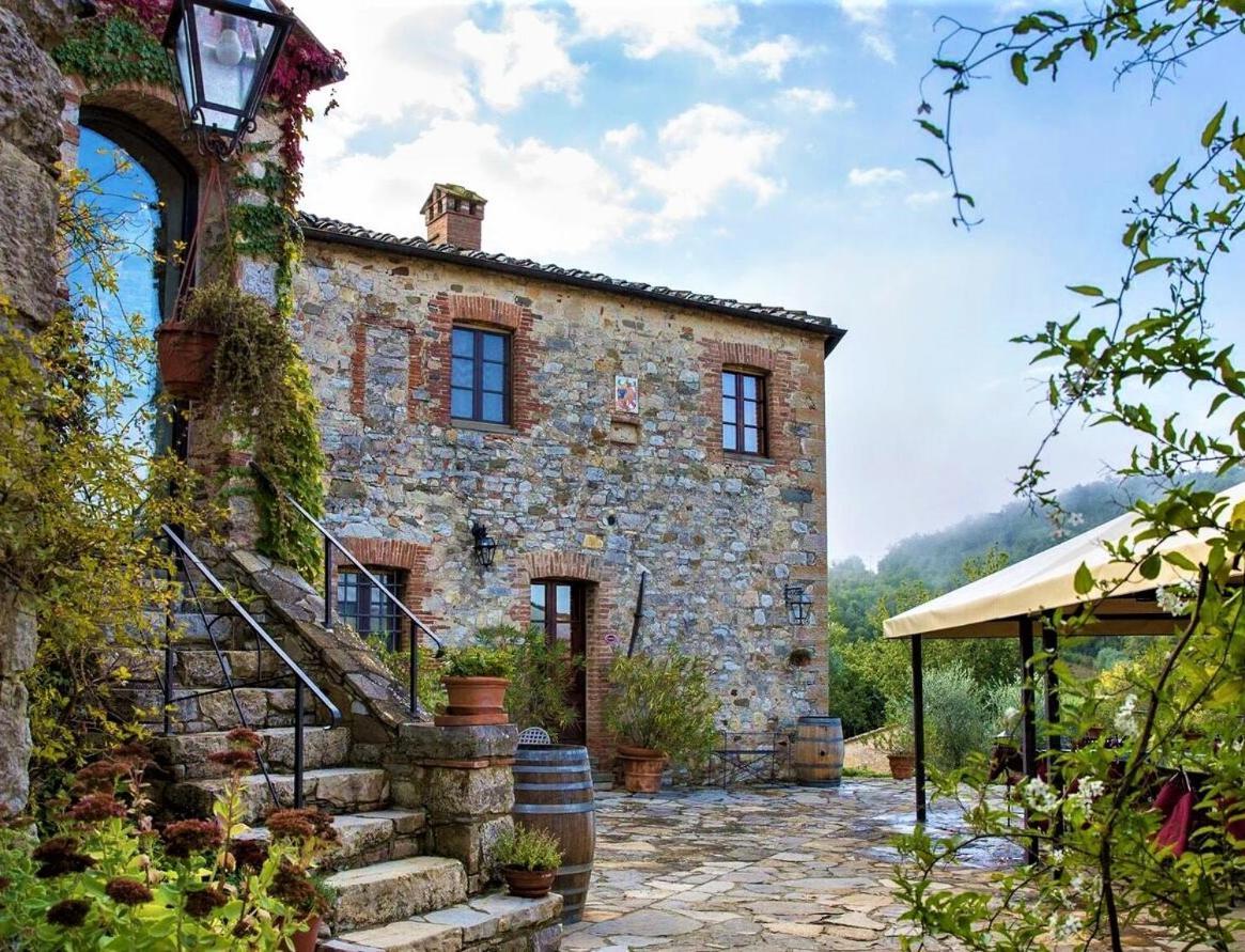 Borgo Livernano - Farmhouse With Pool Radda in Chianti Eksteriør bilde