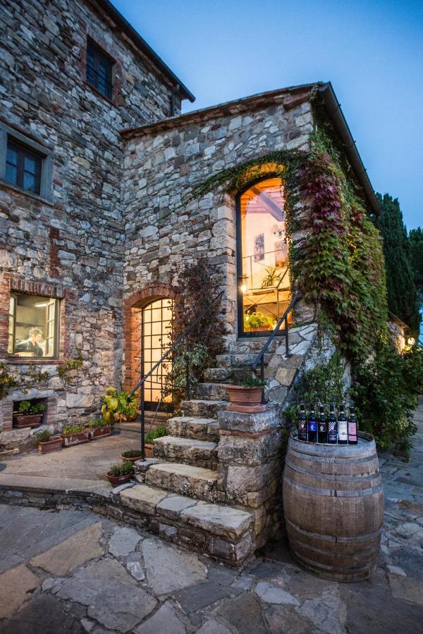 Borgo Livernano - Farmhouse With Pool Radda in Chianti Eksteriør bilde